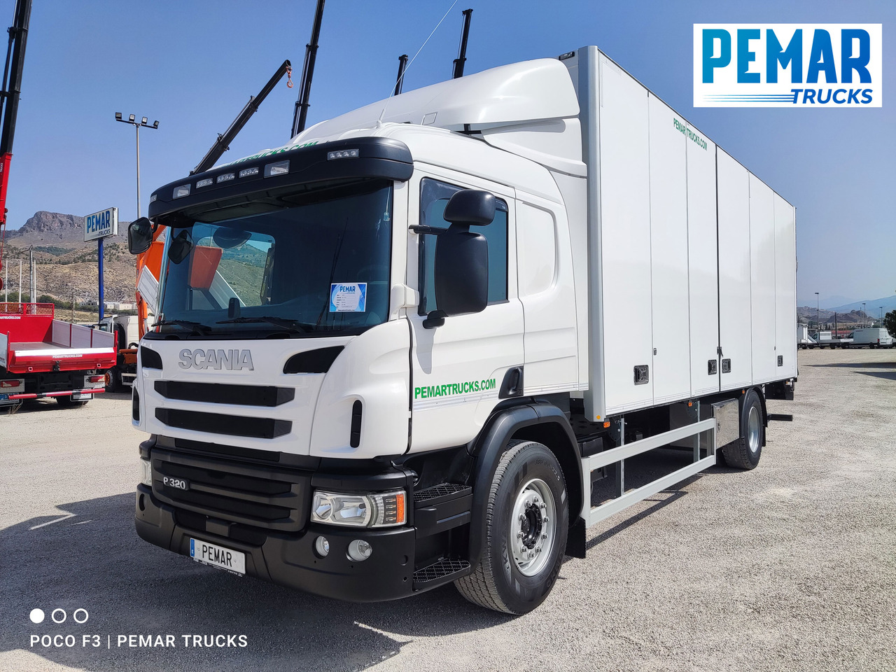 SCANIA P 320 CAJA CERRADA 18T EURO 6 - بصندوق مغلق شاحنة: صور 1 SCANIA P 320 CAJA CERRADA 18T EURO 6 - بصندوق مغلق شاحنة: صور 1