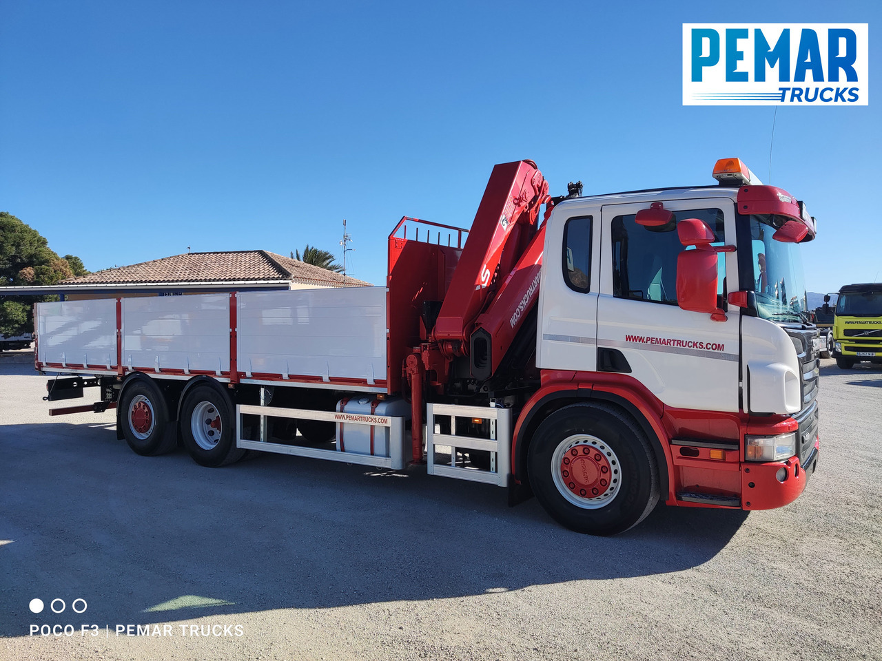 SCANIA P 400 6X2 GRUA CAJA FIJA - شاحنة كرين: صور 5 SCANIA P 400 6X2 GRUA CAJA FIJA - شاحنة كرين: صور 5