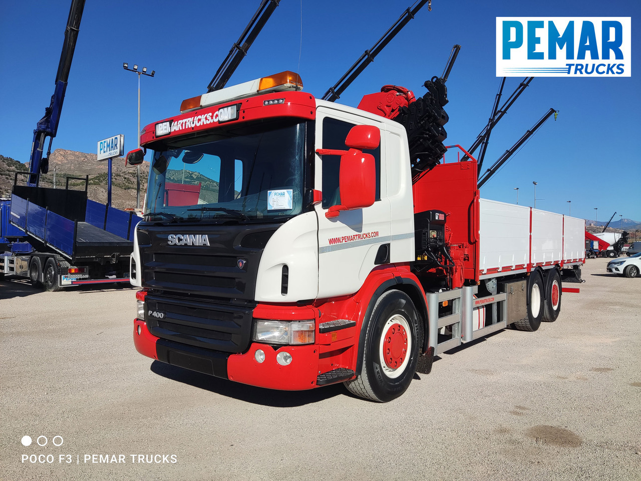 SCANIA P 400 6X2 GRUA CAJA FIJA - شاحنة كرين: صور 2 SCANIA P 400 6X2 GRUA CAJA FIJA - شاحنة كرين: صور 2