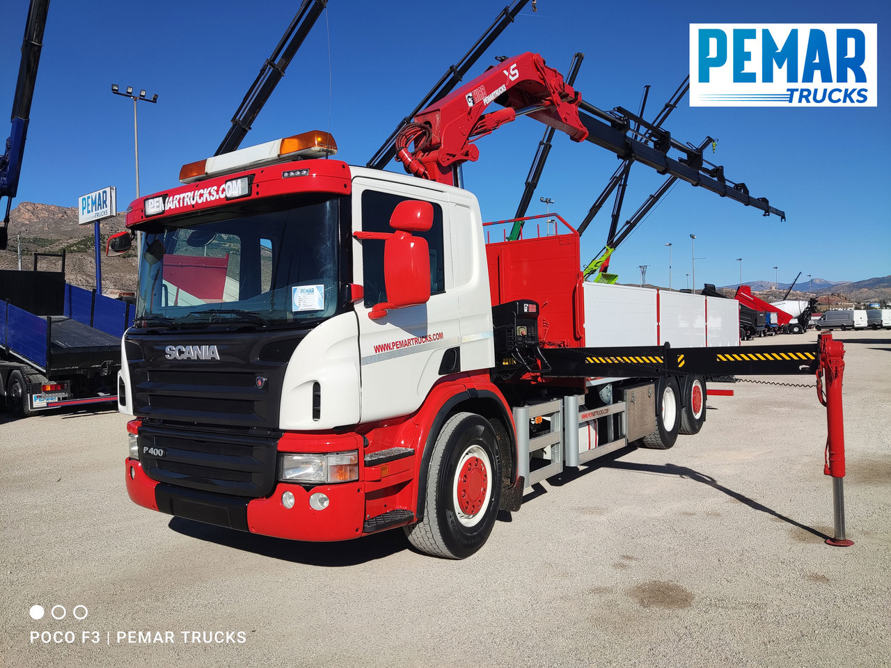 SCANIA P 400 6X2 GRUA CAJA FIJA - شاحنة كرين: صور 1 SCANIA P 400 6X2 GRUA CAJA FIJA - شاحنة كرين: صور 1