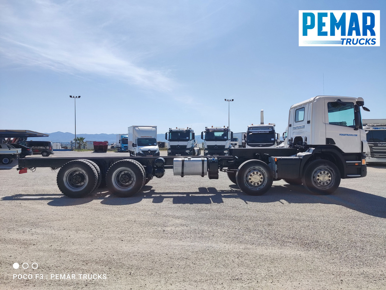 SCANIA P 410 8X4 CHASIS EURO 6 - الشاسيه شاحنة: صور 4 SCANIA P 410 8X4 CHASIS EURO 6 - الشاسيه شاحنة: صور 4