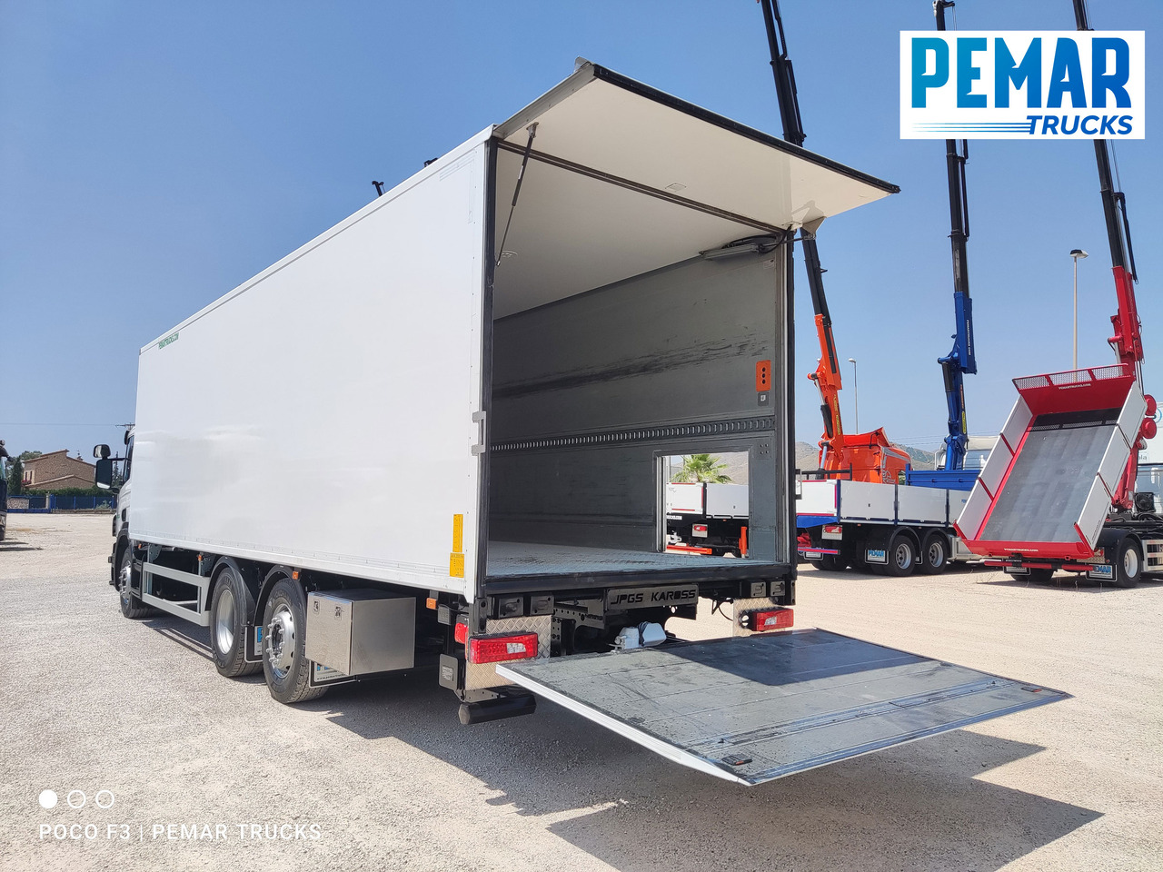 بصندوق مغلق شاحنة SCANIA P 450 6X2 CAJA CERRADA EURO 6: صور 10