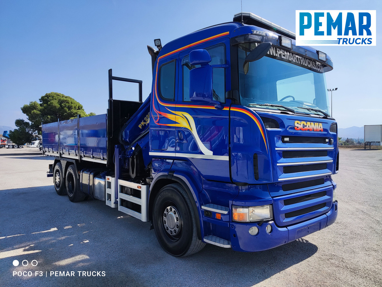 SCANIA R 420 6X2 GRUA PALFINGER PK 23002 BASCULANTE - قلابات, شاحنة كرين: صور 4 SCANIA R 420 6X2 GRUA PALFINGER PK 23002 BASCULANTE - قلابات, شاحنة كرين: صور 4