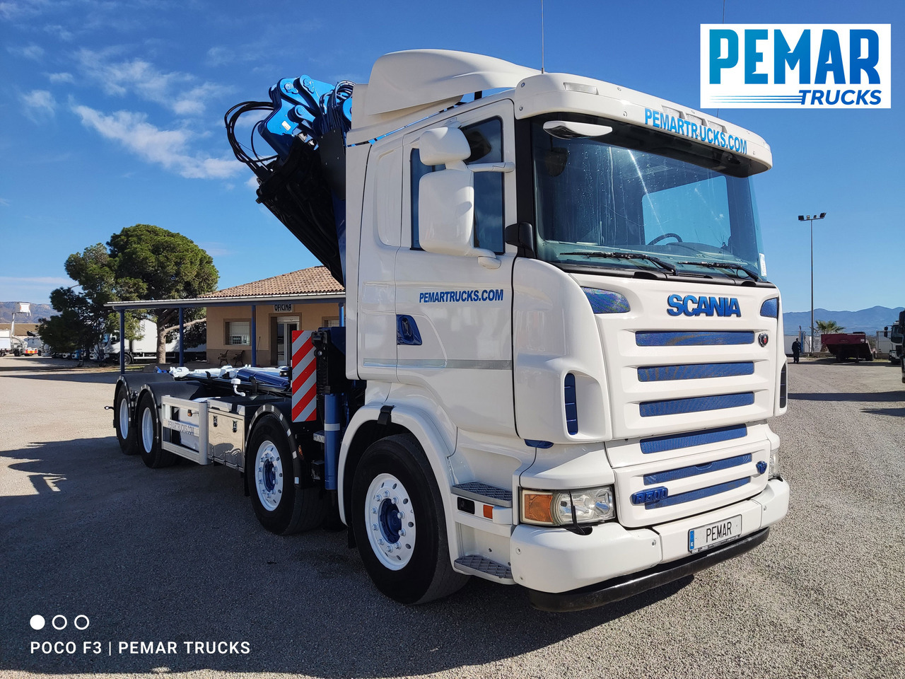 SCANIA R 500 GRUA GANCHO MULTILIFT - شاحنات الحاويات/ جسم علوي قابل للتغيير شاحنة, شاحنة كرين: صور 4 SCANIA R 500 GRUA GANCHO MULTILIFT - شاحنات الحاويات/ جسم علوي قابل للتغيير شاحنة, شاحنة كرين: صور 4