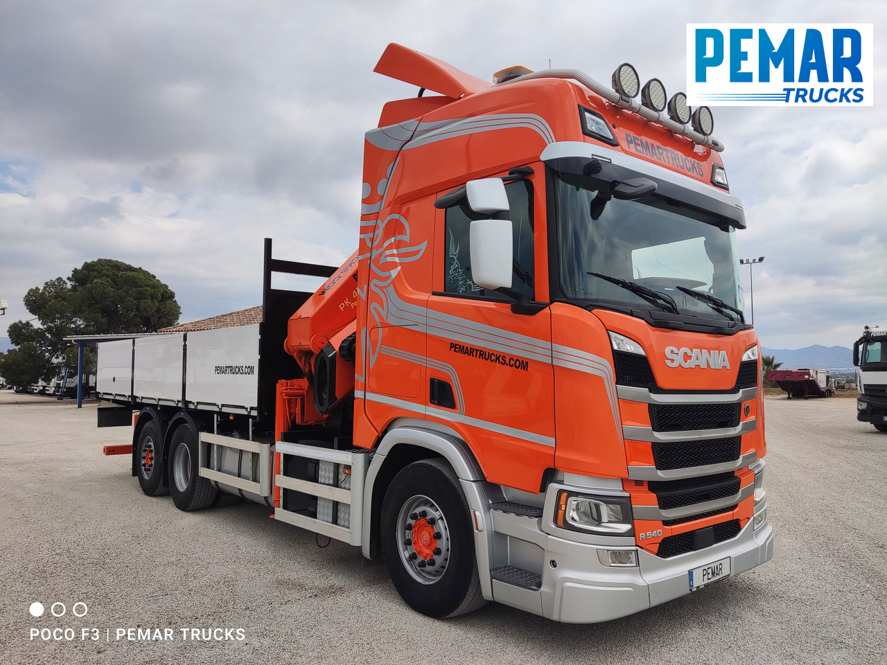 SCANIA R 540 6X2 GRUA CAJA FIJA - شاحنات مسطحة, شاحنة كرين: صور 4 SCANIA R 540 6X2 GRUA CAJA FIJA - شاحنات مسطحة, شاحنة كرين: صور 4