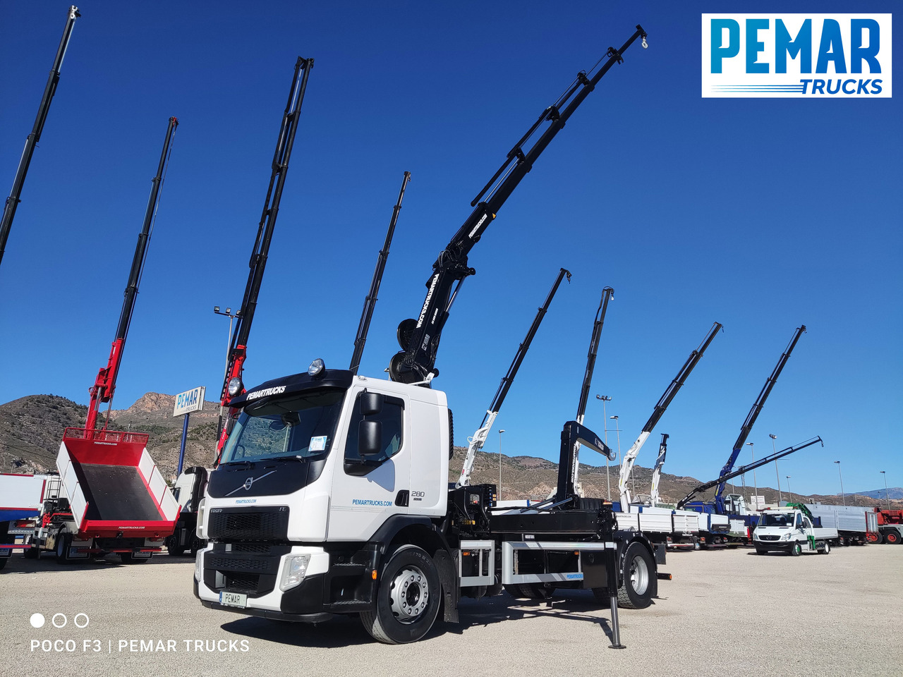 VOLVO FE 280 GRUA MULTILIFT 18T EURO 6 - قلابات, شاحنة كرين: صور 4 VOLVO FE 280 GRUA MULTILIFT 18T EURO 6 - قلابات, شاحنة كرين: صور 4