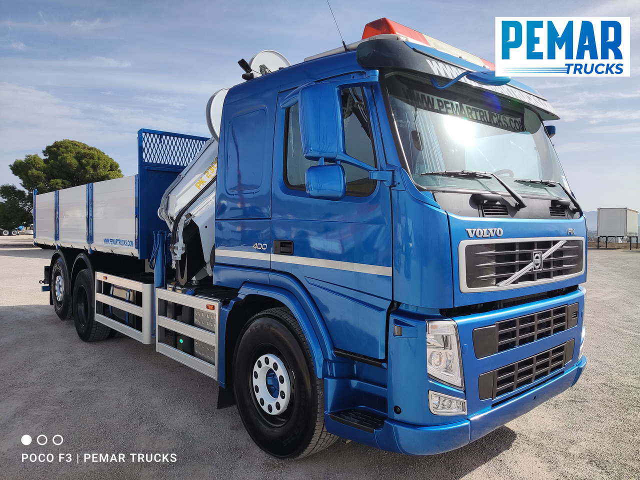 VOLVO FM 400 6X2 GRUA PALFINGER PK 23002 BASCULANTE - قلابات, شاحنة كرين: صور 4 VOLVO FM 400 6X2 GRUA PALFINGER PK 23002 BASCULANTE - قلابات, شاحنة كرين: صور 4