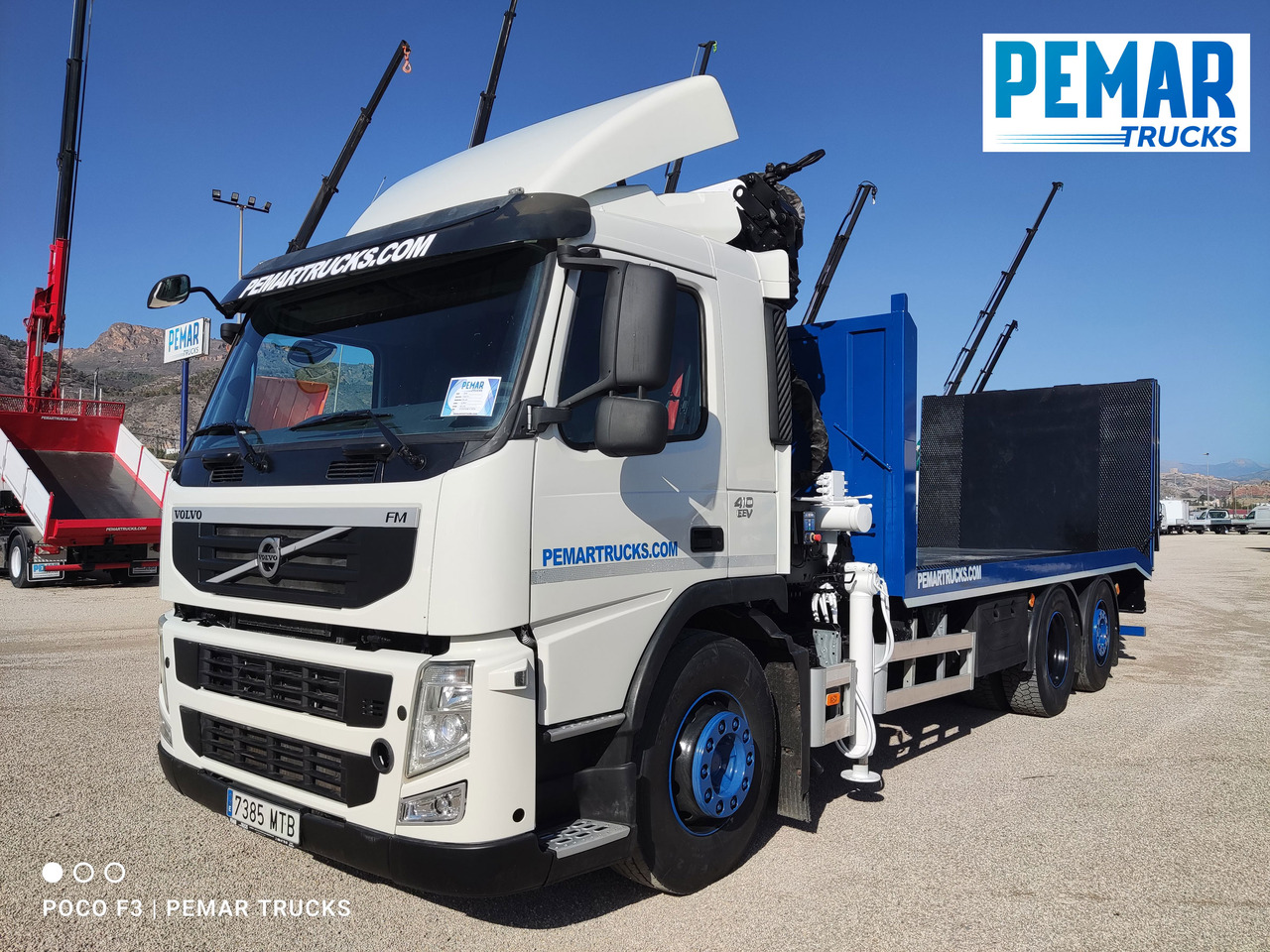 VOLVO FM 410 6X2 GRUA PORTAMAQUINARIA - شاحنة نقل سيارات شاحنة, شاحنة كرين: صور 2 VOLVO FM 410 6X2 GRUA PORTAMAQUINARIA - شاحنة نقل سيارات شاحنة, شاحنة كرين: صور 2