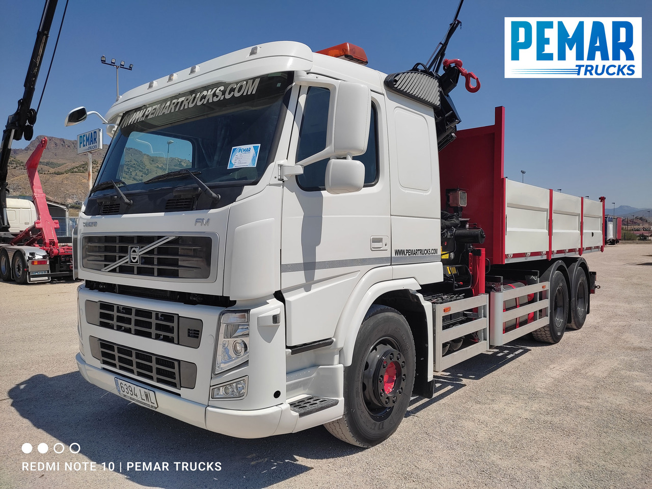 VOLVO FM 440 6X4 GRUA BASCULANTE - قلابات, شاحنة كرين: صور 2 VOLVO FM 440 6X4 GRUA BASCULANTE - قلابات, شاحنة كرين: صور 2