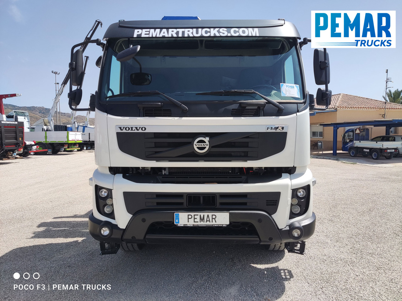 VOLVO FMX 460 8X4 GRUA CAJA FIJA ABIERTA - شاحنات مسطحة: صور 3 VOLVO FMX 460 8X4 GRUA CAJA FIJA ABIERTA - شاحنات مسطحة: صور 3