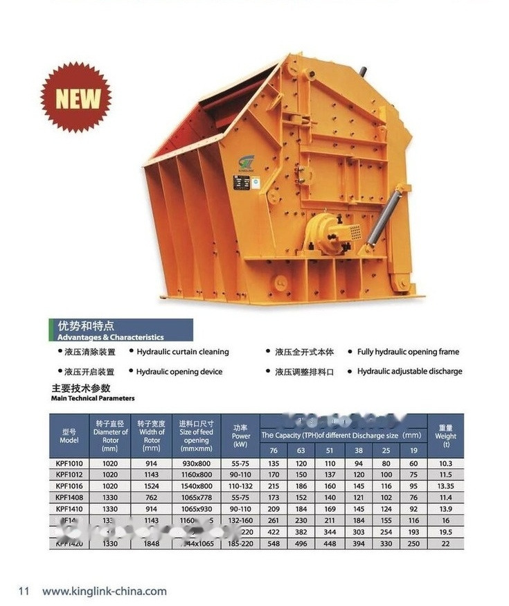 Kinglink HSI Impact Crusher KPF1420 - كسارة التصادمية: صور 4 Kinglink HSI Impact Crusher KPF1420 - كسارة التصادمية: صور 4