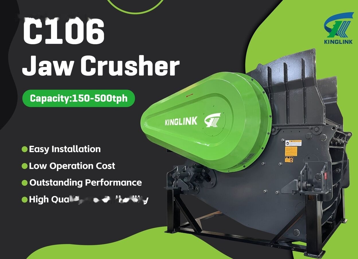 Kinglink NEW C106 Hydraulic Jaw Crusher for Hard stone - كسارة فكية: صور 3 Kinglink NEW C106 Hydraulic Jaw Crusher for Hard stone - كسارة فكية: صور 3
