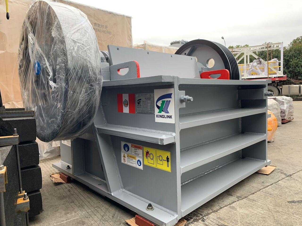 Kinglink PEX250X1200 Jaw Crusher with NSK Bearings - كسارة فكية: صور 1 Kinglink PEX250X1200 Jaw Crusher with NSK Bearings - كسارة فكية: صور 1