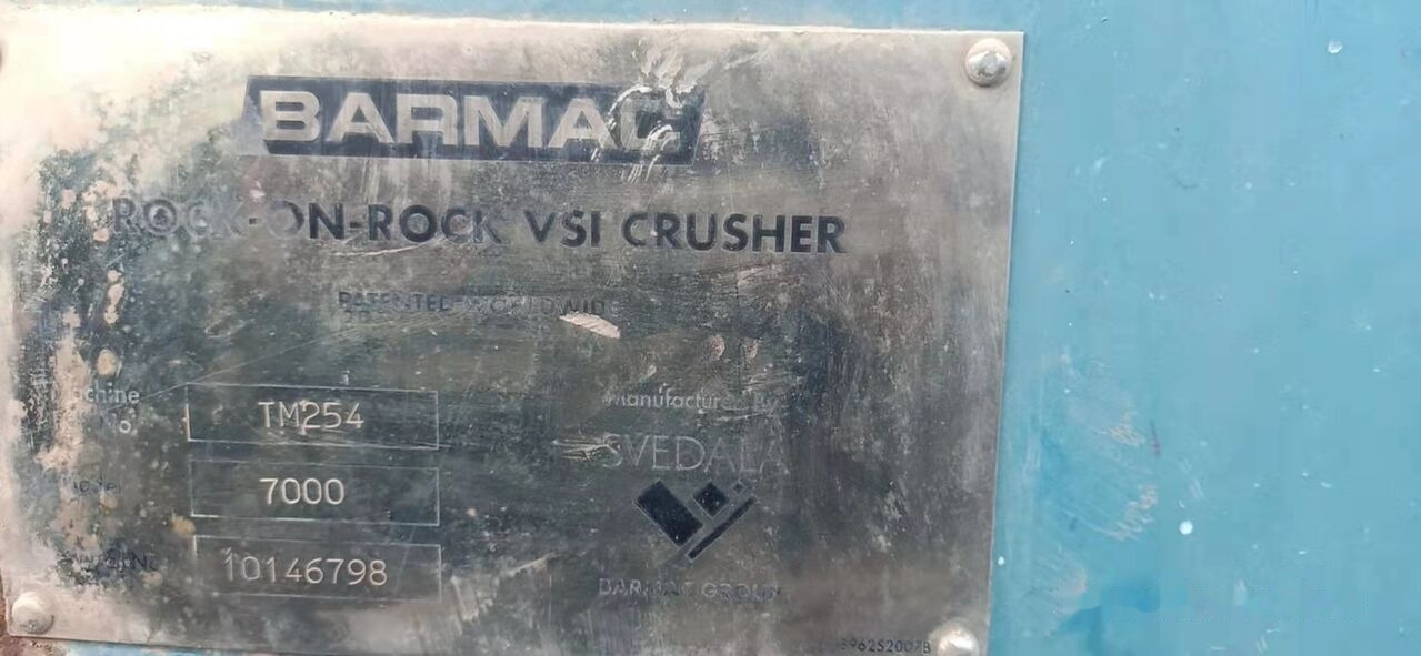 Metso BARMAC 7000 VSI - كسارة فكية: صور 2 Metso BARMAC 7000 VSI - كسارة فكية: صور 2