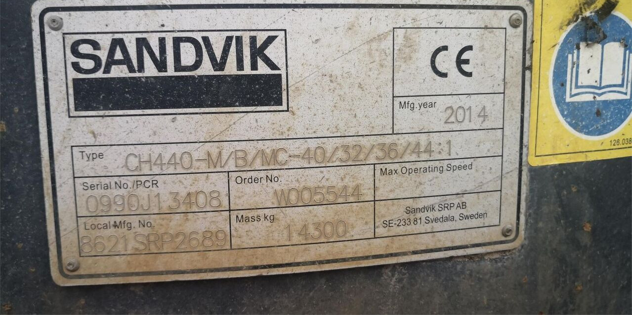 Sandvik CH440 - كسارة مخرو: صور 3 Sandvik CH440 - كسارة مخرو: صور 3