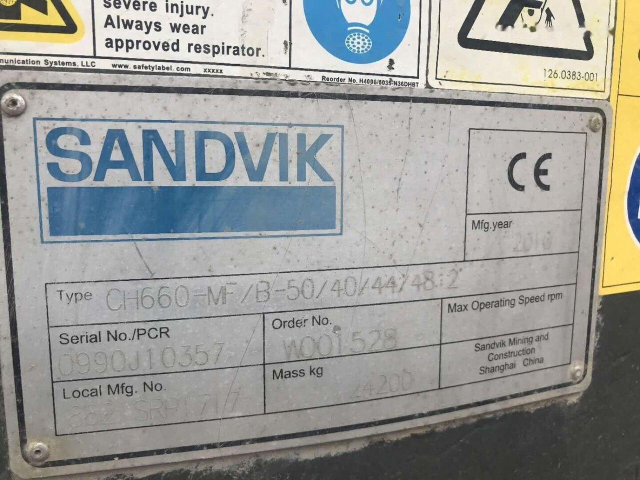 Sandvik CH660 - كسارة مخرو: صور 3 Sandvik CH660 - كسارة مخرو: صور 3