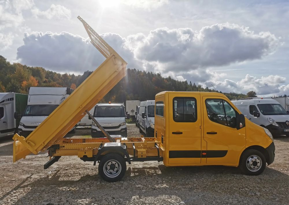 Renault Master 125dCi Brygadówka wywrotka Bliźniak kiper doka 7-osobowa Hak - قلاب صغير: صور 4 Renault Master 125dCi Brygadówka wywrotka Bliźniak kiper doka 7-osobowa Hak - قلاب صغير: صور 4