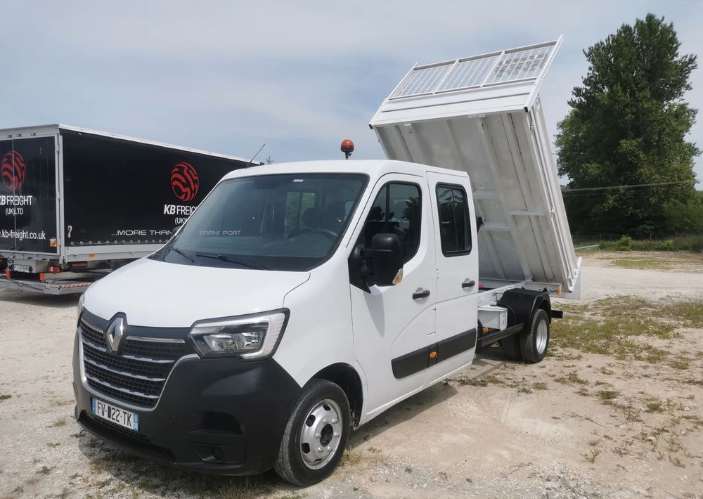 Renault Master 2.3dCi-130KM Brygadówka wywrotka 48.800km przebieg kiper doka Dubel klimatyzacja - قلاب صغير: صور 1 Renault Master 2.3dCi-130KM Brygadówka wywrotka 48.800km przebieg kiper doka Dubel klimatyzacja - قلاب صغير: صور 1