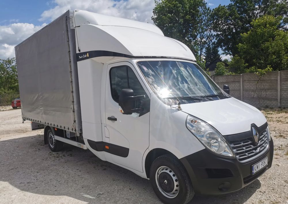 Renault Master dCi 170KM Twin Cab Spojkar Wejkama podnoszony - الشاحنات الصغيرة ستائر: صور 1 Renault Master dCi 170KM Twin Cab Spojkar Wejkama podnoszony - الشاحنات الصغيرة ستائر: صور 1