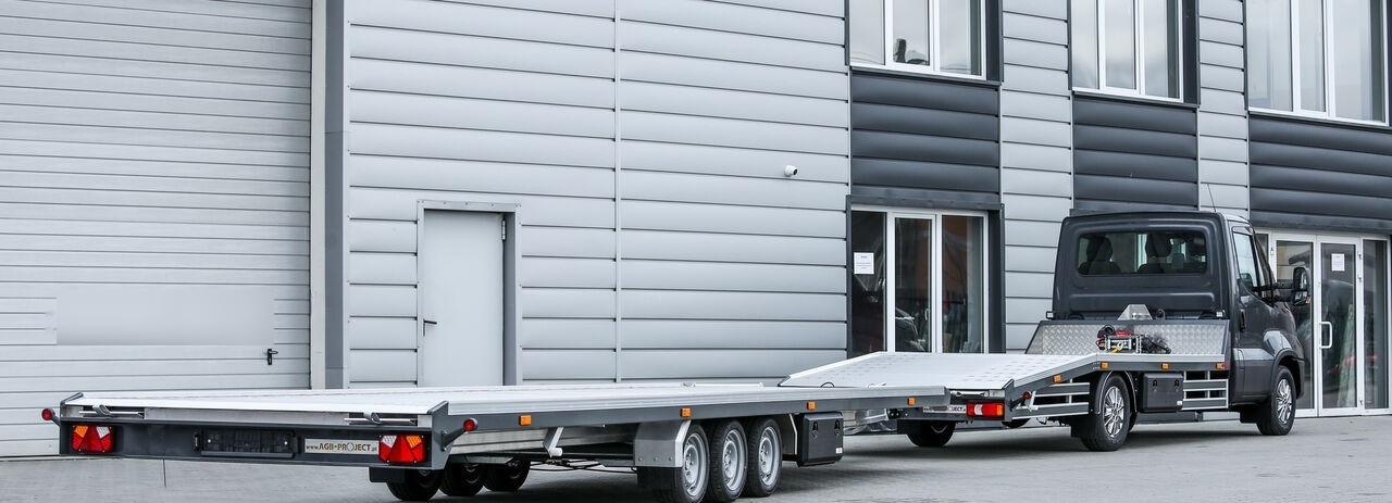 New - شاحنة نقل سيارات مقطورة: صور 1 New - شاحنة نقل سيارات مقطورة: صور 1