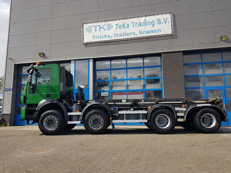 Iveco Stralis 450 8x4 Steel Nieuwe Apk/TÜV 430.000 km kettingsyst 30 t - شاحنات الحاويات/ جسم علوي قابل للتغيير شاحنة: صور 3 Iveco Stralis 450 8x4 Steel Nieuwe Apk/TÜV 430.000 km kettingsyst 30 t - شاحنات الحاويات/ جسم علوي قابل للتغيير شاحنة: صور 3