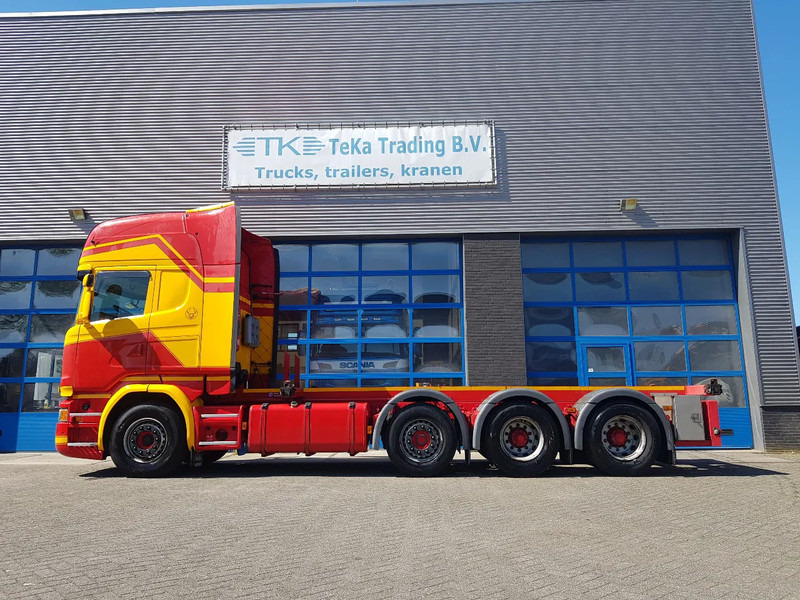 Scania R450 8x2 Topline ADR EX/II, EX/III, FL en AT SCR only - شاحنات الحاويات/ جسم علوي قابل للتغيير شاحنة: صور 3 Scania R450 8x2 Topline ADR EX/II, EX/III, FL en AT SCR only - شاحنات الحاويات/ جسم علوي قابل للتغيير شاحنة: صور 3
