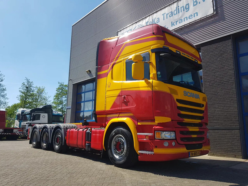 Scania R450 8x2 Topline ADR EX/II, EX/III, FL en AT SCR only - شاحنات الحاويات/ جسم علوي قابل للتغيير شاحنة: صور 5 Scania R450 8x2 Topline ADR EX/II, EX/III, FL en AT SCR only - شاحنات الحاويات/ جسم علوي قابل للتغيير شاحنة: صور 5