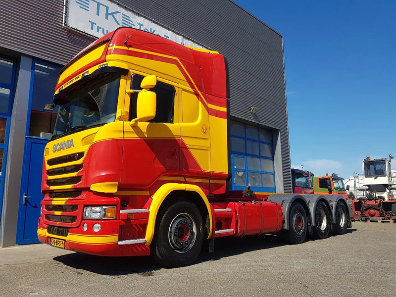 Scania R450 8x2 Topline ADR EX/II, EX/III, FL en AT SCR only - شاحنات الحاويات/ جسم علوي قابل للتغيير شاحنة: صور 2 Scania R450 8x2 Topline ADR EX/II, EX/III, FL en AT SCR only - شاحنات الحاويات/ جسم علوي قابل للتغيير شاحنة: صور 2