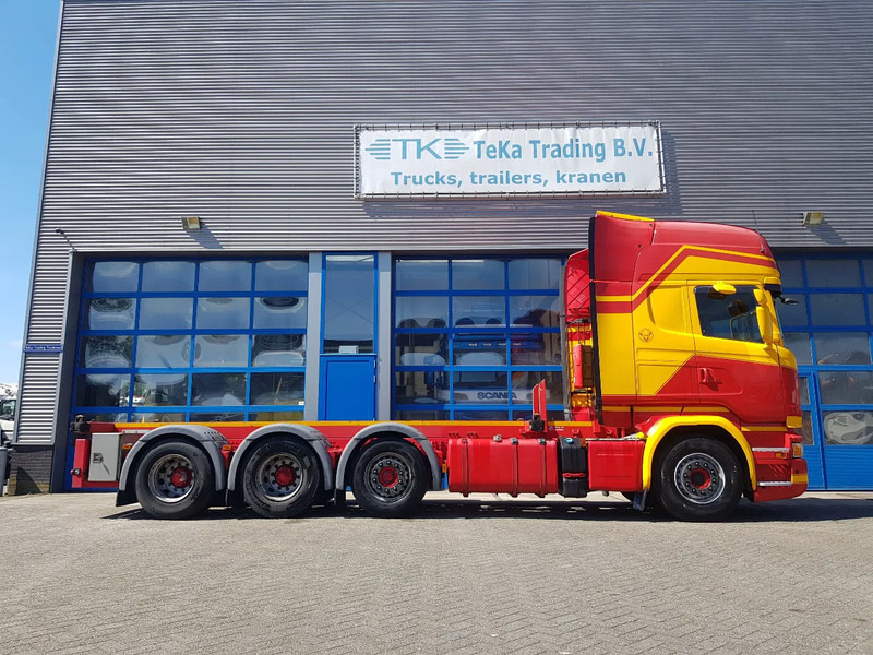 شاحنات الحاويات/ جسم علوي قابل للتغيير شاحنة Scania R450 8x2 Topline ADR EX/II, EX/III, FL en AT SCR only: صور 6