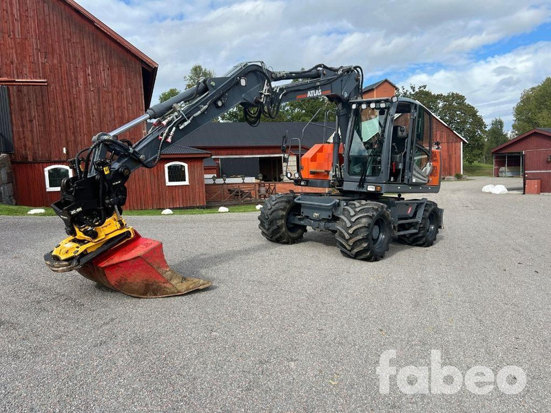 Atlas 140W Swedish Edition - حفارة على عجلات: صور 1 Atlas 140W Swedish Edition - حفارة على عجلات: صور 1