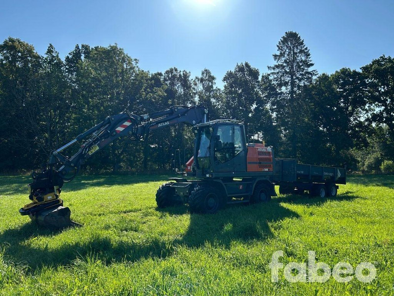 حفارة على عجلات Atlas 160W: صور 1