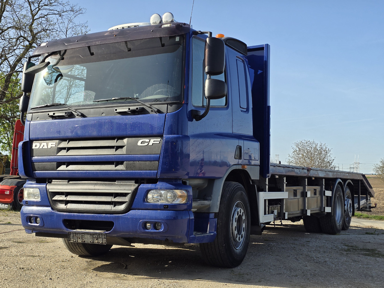 DAF CF 360 MACHINE TRANSPORTER - شاحنة نقل سيارات شاحنة: صور 1 DAF CF 360 MACHINE TRANSPORTER - شاحنة نقل سيارات شاحنة: صور 1