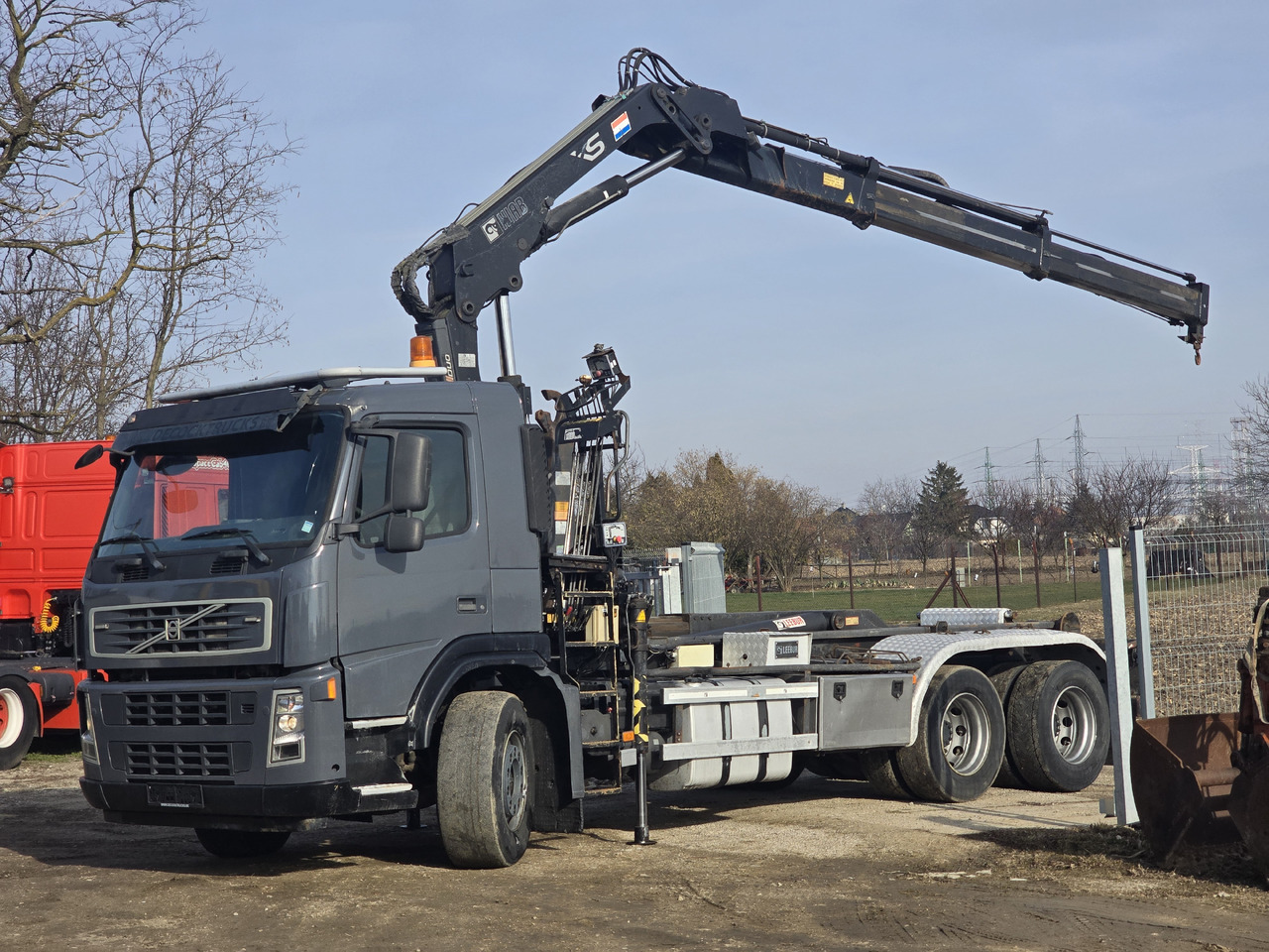 VOLVO FM 380 HOOK SYSTEM / HIAB 166 D2 DUO - شاحنة ذات الخطاف: صور 5 VOLVO FM 380 HOOK SYSTEM / HIAB 166 D2 DUO - شاحنة ذات الخطاف: صور 5