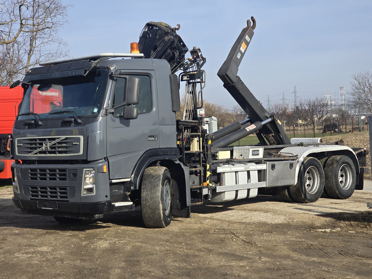 VOLVO FM 380 HOOK SYSTEM / HIAB 166 D2 DUO - شاحنة ذات الخطاف: صور 4 VOLVO FM 380 HOOK SYSTEM / HIAB 166 D2 DUO - شاحنة ذات الخطاف: صور 4