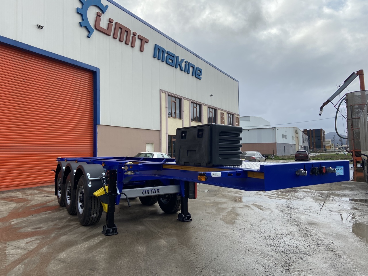 OKTAR ADR CONTAINER TRAILER 20 FEET 2025 - شاحنات الحاويات/ جسم علوي قابل للتغيير نصف مقطورة: صور 1 OKTAR ADR CONTAINER TRAILER 20 FEET 2025 - شاحنات الحاويات/ جسم علوي قابل للتغيير نصف مقطورة: صور 1