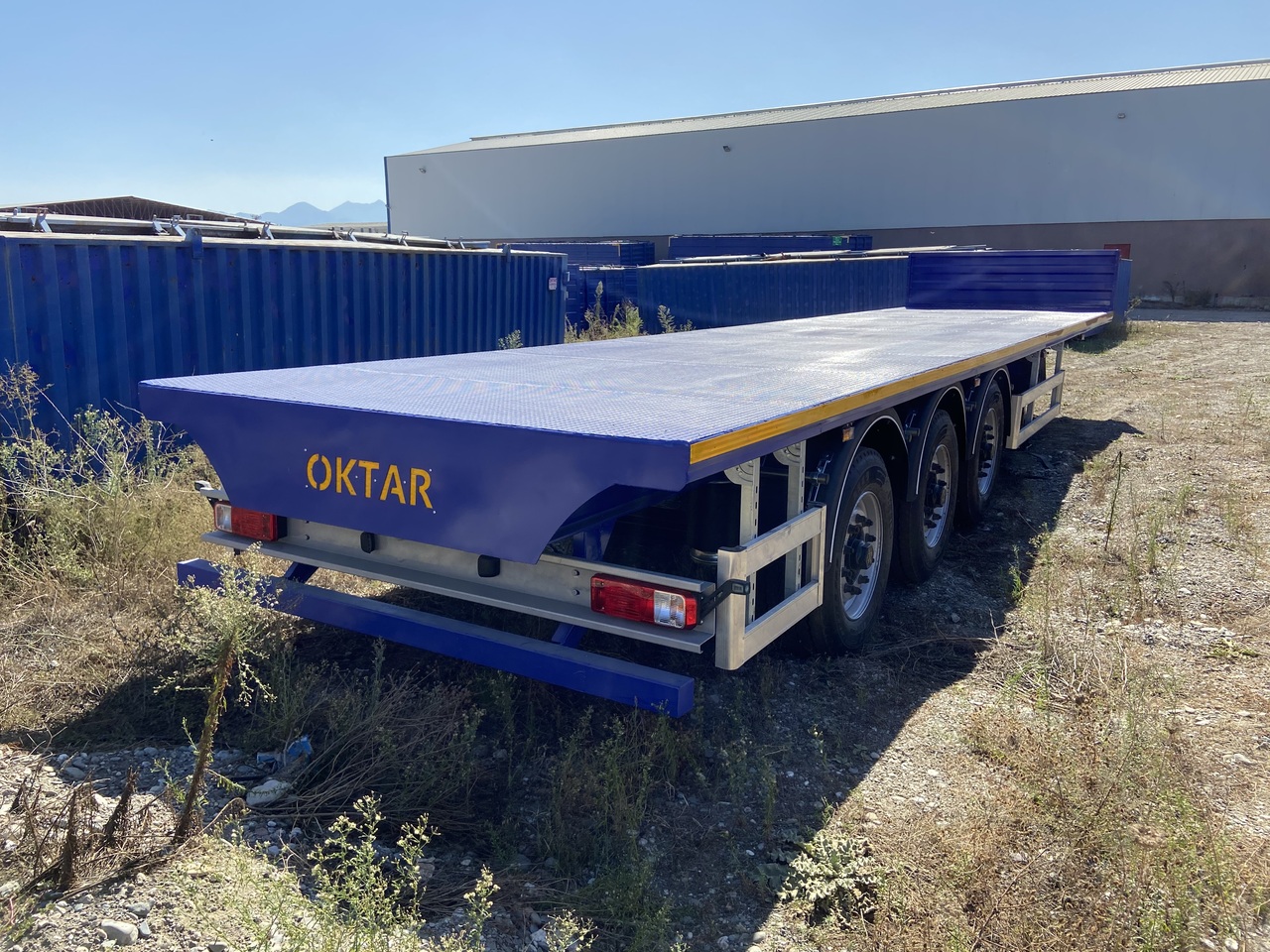 OKTAR PLATFORM -SEMI TRAILER 2025 2025 - نصف مقطورة مسطحة: صور 2 OKTAR PLATFORM -SEMI TRAILER 2025 2025 - نصف مقطورة مسطحة: صور 2
