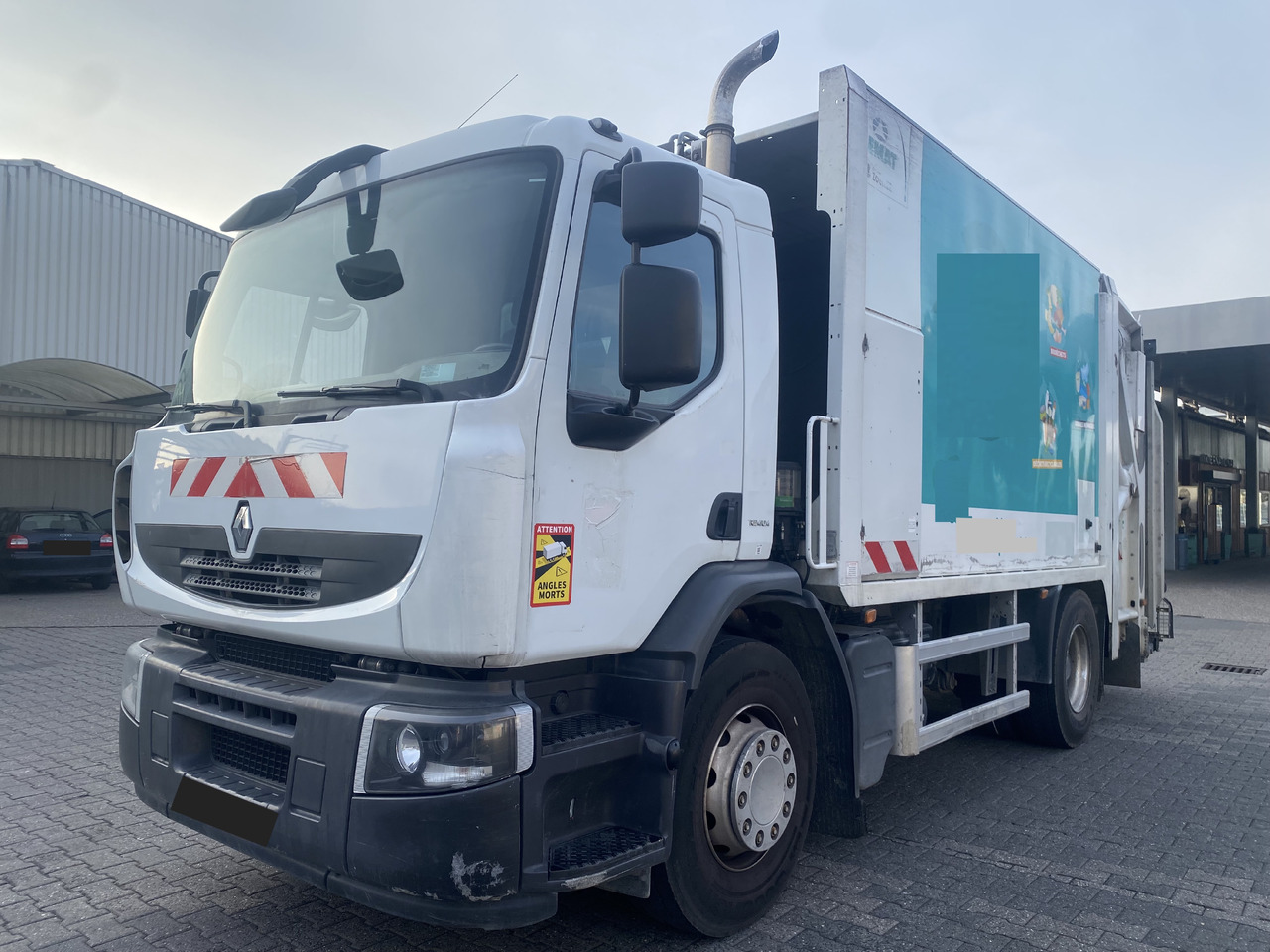 Renault Premium 270.19 DXi Müllwagen Garbage Truck Euro5 New Model - شاحنة القمامة: صور 2 Renault Premium 270.19 DXi Müllwagen Garbage Truck Euro5 New Model - شاحنة القمامة: صور 2