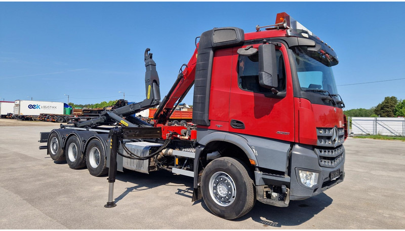 Mercedes-Benz Arocs 3251 8X4*4 Epsilon S260Z96 - شاحنة ذات الخطاف, شاحنة كرين: صور 2 Mercedes-Benz Arocs 3251 8X4*4 Epsilon S260Z96 - شاحنة ذات الخطاف, شاحنة كرين: صور 2