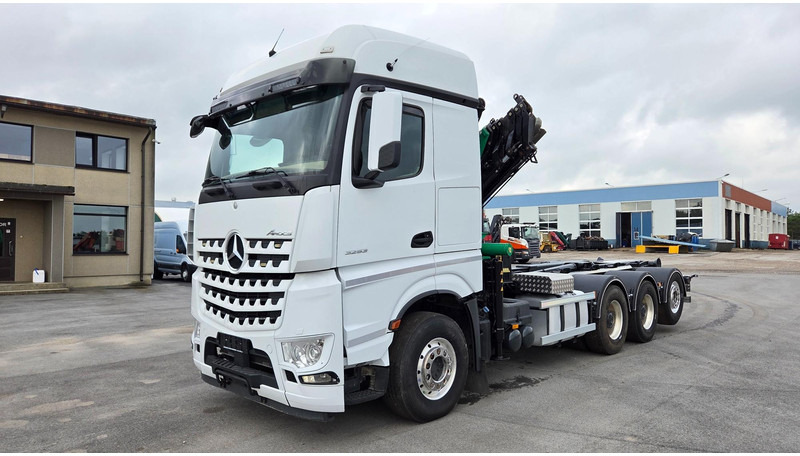 Mercedes-Benz Arocs 3253 8X4*4 Fassi F295 - شاحنة ذات الخطاف, شاحنة كرين: صور 3 Mercedes-Benz Arocs 3253 8X4*4 Fassi F295 - شاحنة ذات الخطاف, شاحنة كرين: صور 3