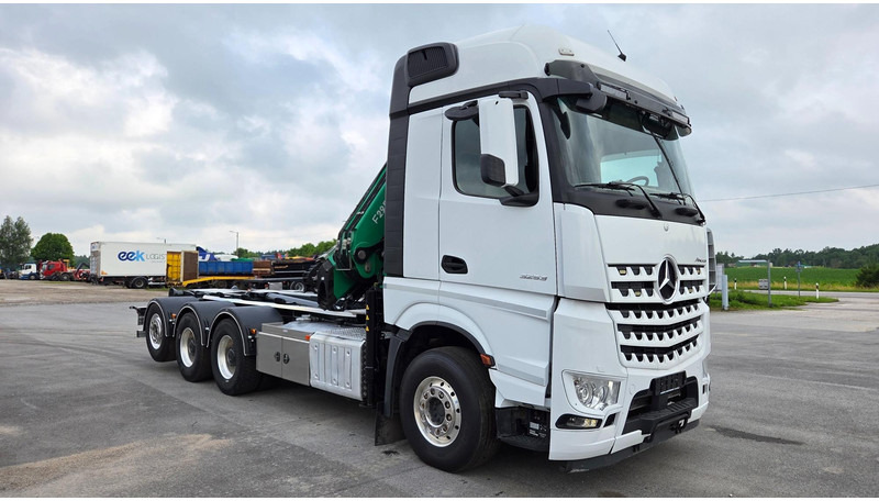 Mercedes-Benz Arocs 3253 8X4*4 Fassi F295 - شاحنة ذات الخطاف, شاحنة كرين: صور 4 Mercedes-Benz Arocs 3253 8X4*4 Fassi F295 - شاحنة ذات الخطاف, شاحنة كرين: صور 4