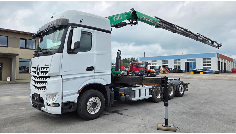 Mercedes-Benz Arocs 3253 8X4*4 Fassi F295 - شاحنة ذات الخطاف, شاحنة كرين: صور 1 Mercedes-Benz Arocs 3253 8X4*4 Fassi F295 - شاحنة ذات الخطاف, شاحنة كرين: صور 1