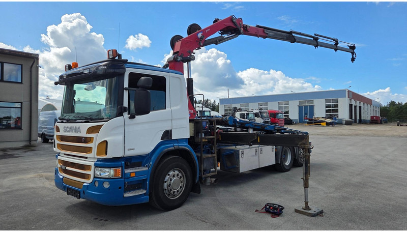 Scania P360 6X2*4 HMF 1720K4 EURO6 - شاحنة - نظام الكابلات, شاحنة كرين: صور 1 Scania P360 6X2*4 HMF 1720K4 EURO6 - شاحنة - نظام الكابلات, شاحنة كرين: صور 1