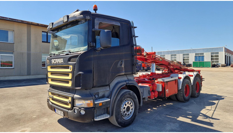 Scania R500 6X4 - شاحنة - نظام الكابلات: صور 1 Scania R500 6X4 - شاحنة - نظام الكابلات: صور 1