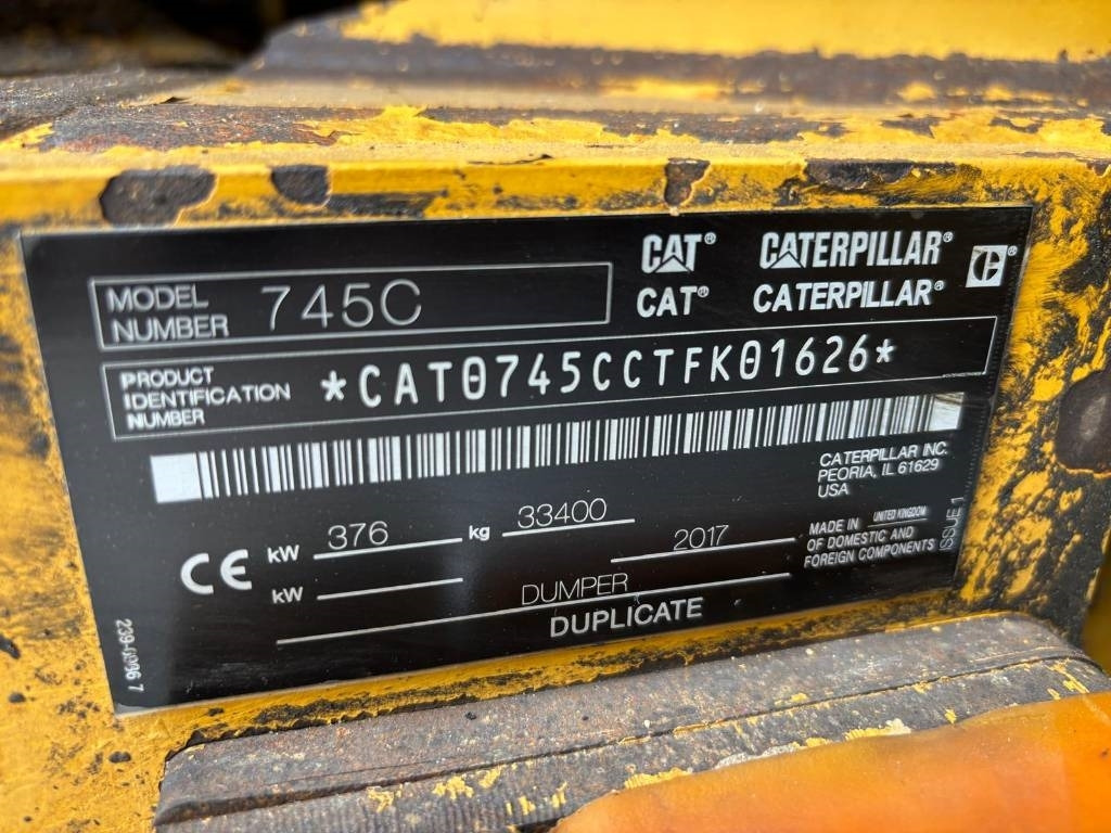 تأجير CAT 745 C  CAT 745 C: صور 9