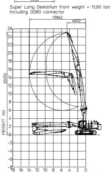 Hitachi ZX 470 LCD - 3 (25m high reach demolition) - هدم: صور 2 Hitachi ZX 470 LCD - 3 (25m high reach demolition) - هدم: صور 2