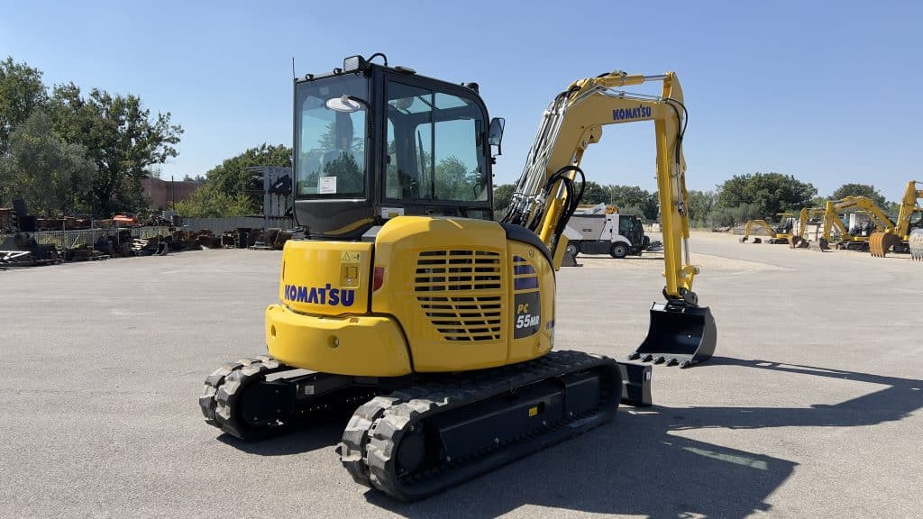 Komatsu PC55MR-5 - حفارة مصغرة: صور 5 Komatsu PC55MR-5 - حفارة مصغرة: صور 5