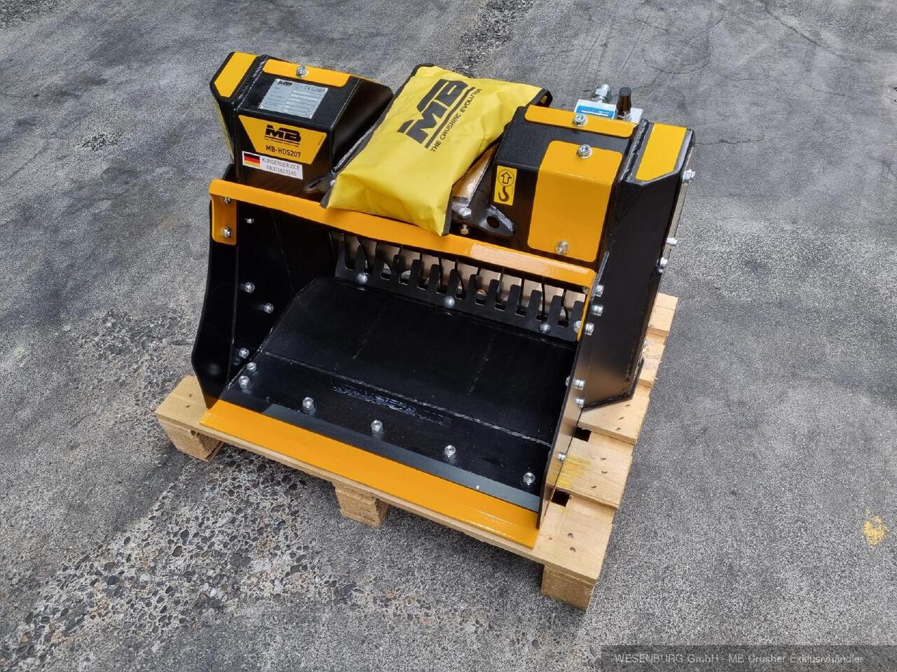 MB Crusher Schaufelseparator Separator MB-HDS 207 / 1,3 - 2,8 t - فرز دلو - آلات البناء: صور 1 MB Crusher Schaufelseparator Separator MB-HDS 207 / 1,3 - 2,8 t - فرز دلو - آلات البناء: صور 1