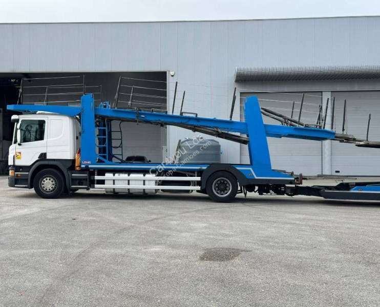 شاحنة نقل سيارات شاحنة Scania P 450: صور 6