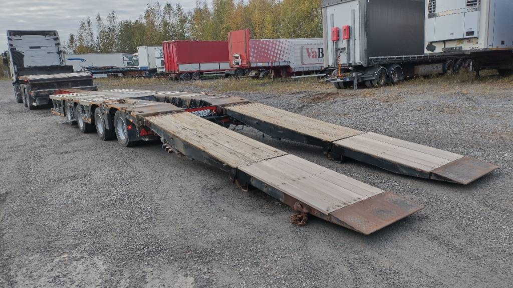 Kell-berg Jatko pokka, pitkillä rampeilla, pyöräko  - عربة مسطحة منخفضة نصف مقطورة: صور 3 Kell-berg Jatko pokka, pitkillä rampeilla, pyöräko  - عربة مسطحة منخفضة نصف مقطورة: صور 3