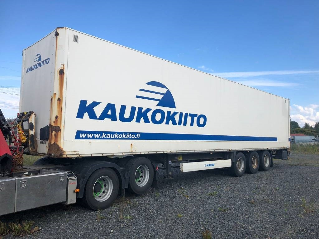 Krone 13,60m umpiputki vaikka varastoksi - بصندوق مغلق نصف مقطورة: صور 1 Krone 13,60m umpiputki vaikka varastoksi - بصندوق مغلق نصف مقطورة: صور 1